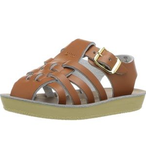 Salt Water Sandals Unisex-Child Sun-san Sailor Flat Sandal